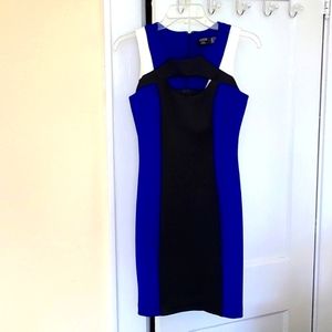 GUESS Colorblock Bodycon Dress